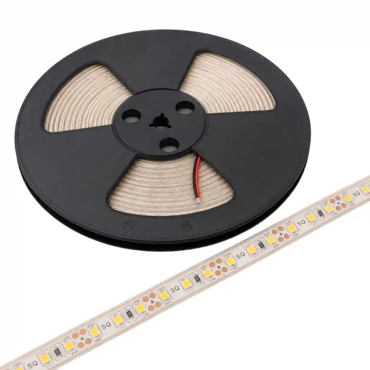 Zalitý LED pásek 12V 9,6W/m IP68 s čipy San'an 2835